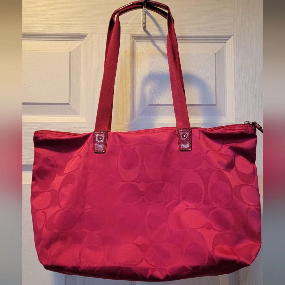 Coach Pink Tote Bag - Picture 2 of 7